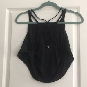Lululemon “on the run” strappy top size 6